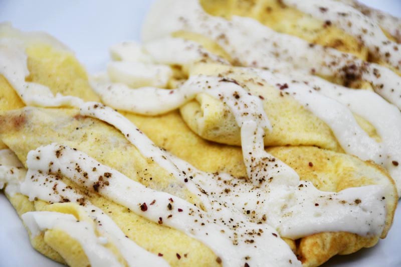 Crespelle con carne secca e formaggio d'alpe - 300g