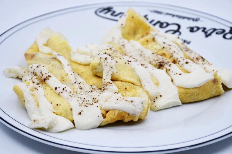 Crespelle con carne secca e formaggio d'alpe - 300g