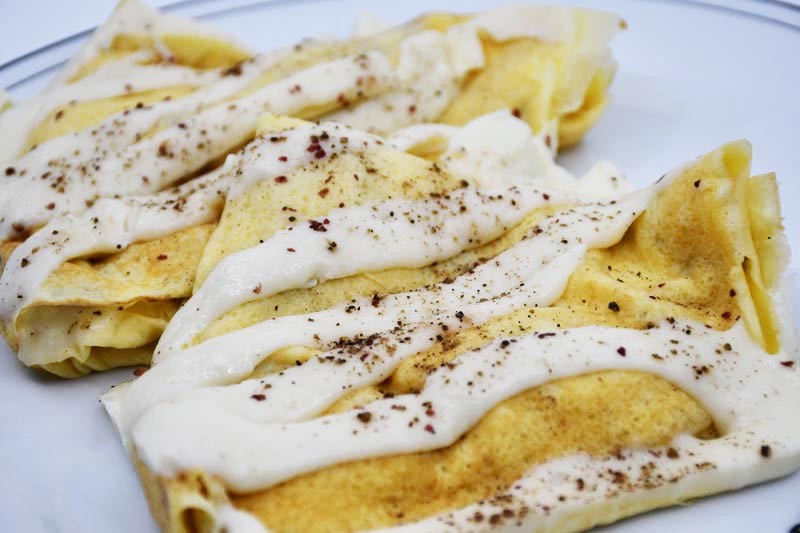 Crespelle con carne secca e formaggio d'alpe - 300g